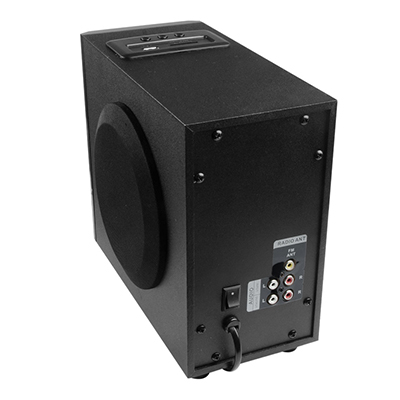 Sistema de som 2.1 C3Tech SP-100 20W RMS FM SDcard USB