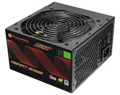 Fonte ATX V2.3 530W reais Thermaltake SP-530P, (OEM)