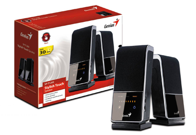 Caixas de som estreo Genius SP-T1200, touch 30W biv.