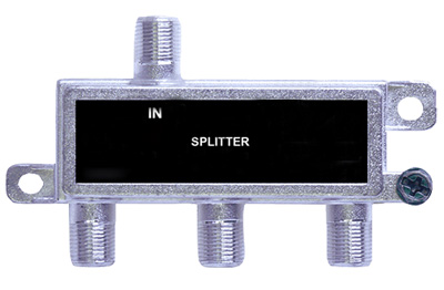 Splitter cabo coaxial de antena p/ 3 TVs 5-1050MHz