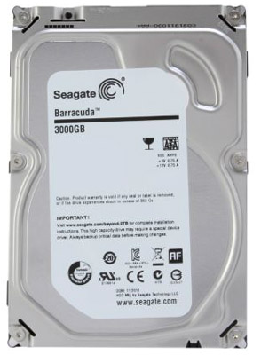 HD Seagate Barracuda 3TB SATA III 64 MB 7200 RPM 6 Gbps