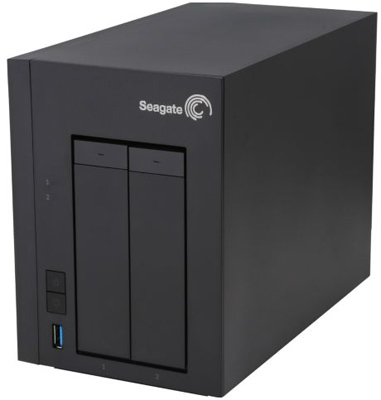 Backup NAS de vdeo NVR Seagate STCT100 2 baias 16 cm