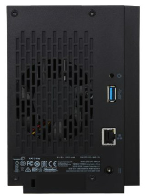 Backup NAS de vdeo NVR Seagate STCT100 2 baias 16 cm