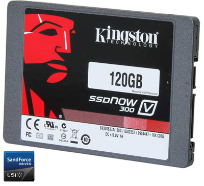 HD SSD 120GB Kingston SV300S37A/120G 450 MBps