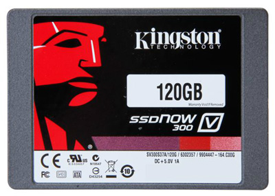 HD SSD 120GB Kingston SV300S37A/120G 450 MBps