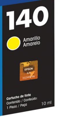 Cartucho de Tinta amarela Epson 140, T140420, 10 ml