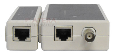 Testador de cabos UTP e coaxial SpeedLan c/ capa