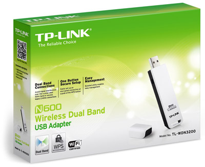 Adaptador USB de rede TP-Link TL-WDN3200 600 Mbps 20dBm