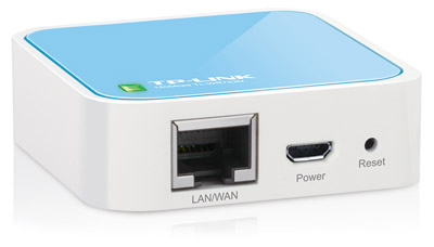 Roteador e AP WiFi de bolso TP-Link TL-WR702N 150 Mbps