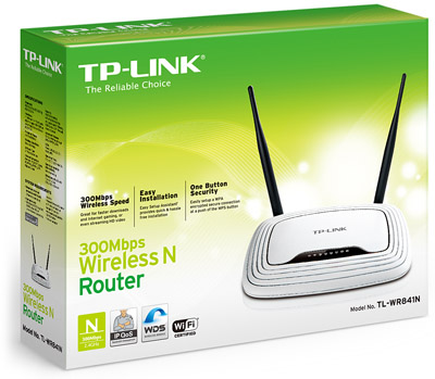 Roteador sem fio TP-Link TL-WR841N 300Mbps 10dBi 20dBm
