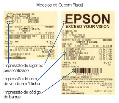 Impressora fiscal trmica Epson TM-T81FB III 80mm USB