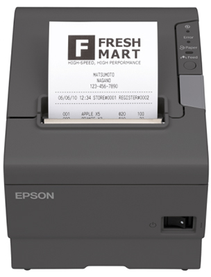 Impressora trmica Epson TM-T88V 82,5 mm USB RS-232