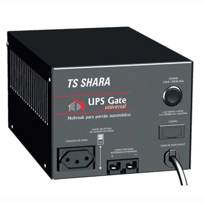Nobreak p/ porto 3/4HP TS Shara Gate 1600VA (1120W)biv