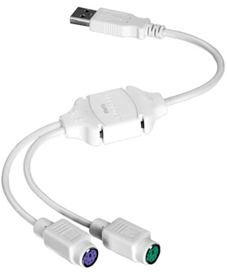 Conversor USB para PS/2 TrendNet TU-PS2 V2