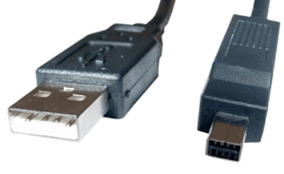 Cabo USB p/ cmera digital 4 pinos Casio/Konica/Toshiba