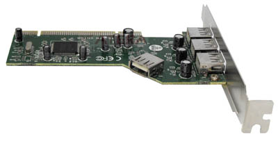 Placa PCI, USB 2.0 com 4 portas, Labramo 50850