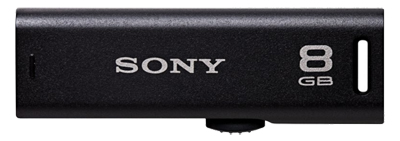 Pendrive 8GB Sony MicroVault USM8GR/BM c/ LED, USB