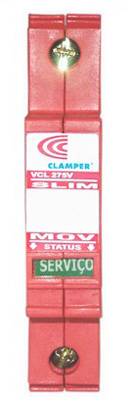 Protetor contra surto DPS Clamper VCL Slim 45KA, 275V