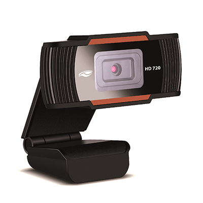 Webcam HD 720P com microfone C3Tech WB-70BK