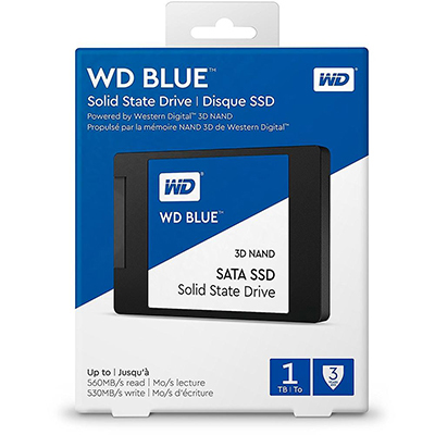 SSD 1TB WD Blue WDS100T2B0A SATA3 2,5 pol. 530/560MBps