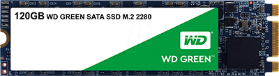 SSD M.2 120GB WD WDS120G2G0B Flash 3D SATA III 