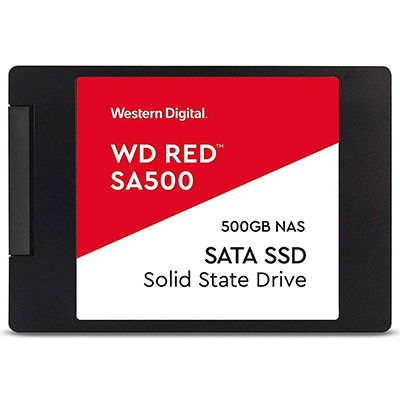 SSD 500GB WD RED SA500 p/ NAS WDS500G1R0A