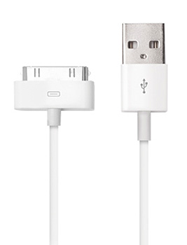 Cabo USB p/ iPhone 4/4S Ipod 2/3 Multilaser WI255 1,2m