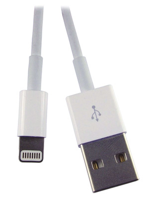 Cabo USB p/ iPhone 5/5S/6 Ipod 4 Multilaser WI256 1,2m