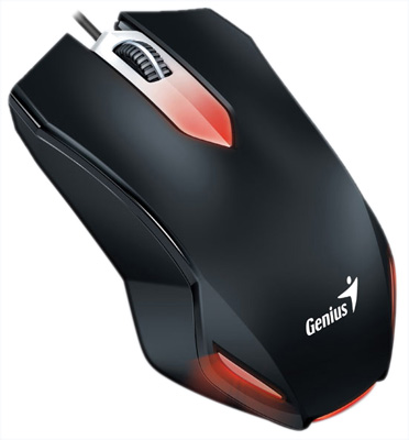 Mouse gamer Genius X-G200 ambidestro 1000 dpi, USB