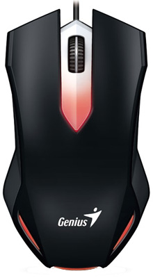 Mouse gamer Genius X-G200 ambidestro 1000 dpi, USB