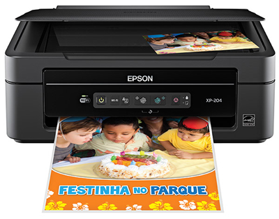 Multifuncional Epson Expression XP-204, 15 ppm 5760 dpi