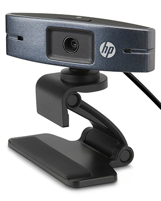 Webcam HD 720p, HP HD2300 Y3G74AA 30fps, USB