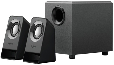 Sistema de som 2.1 Logitech Z211 MDF 7W RMS, P2 3,5m