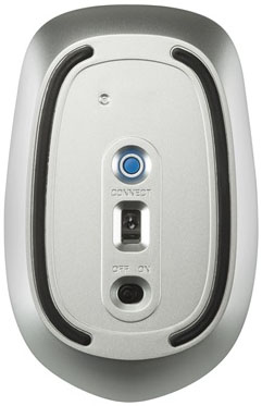 Mouse sem fio HP Z4000 1200dpi 2.4GHz bat: 18 meses USB