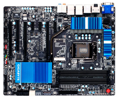 Placa me Gigabyte GA-Z77X-UD5H-WB LGA-1155 c/ Wifi, BT