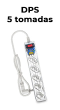 Filtro de linha Anti-surto iClamper Energia 5 tomadas 680V 1500J 18KA2