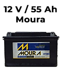 Bateria estacionria VRLA Moura 12MN55 12VDC 55Ah #100