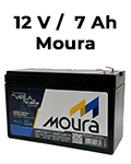 Bateria estacionria VRLA Moura 12MVA-7 12VDC 7Ah2