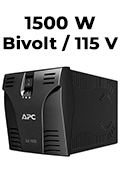 Estabilizador 1500W APC - Microsol 1500UP NET bivolt / 115V ( 1500UPNETBI )