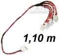 Cabo de expans&atilde;o de nobreak Microsol 24V p / 4 camelos ( 24V - 4CAMEL )