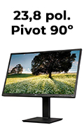 Monitor LED 23,8 pol. LG 24BL550J-B Full HD pivot regul