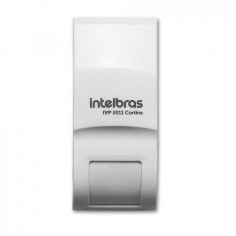 Sensor infravermelho passivo ivp 3011 cortina - intelbras