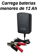 Carregador bateria inteligente Unicharger 12V 1A c/ LED2