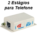 Protetor DPS Clamper 822.J.130, RJ11 2 estgios p/ tel2