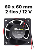 Cooler Tblack 9.68.90 60x60x25mm 12V 0,11A dois fios