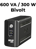 Nobreak 600VA (300W) NHS Mini 4 Bivolt/120V2