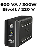 Nobreak 600VA (300W) NHS Mini 4 Bivolt/220V