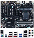 Placa me Gigabyte GA-990FXA-UD3 R5 p/ AMD soquet AM3+ 