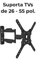 Suporte Articulado de Parede ELG A02V4N p/ TVs 26-55p