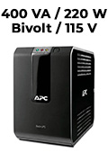 Nobreak APC BZ400-BR, 400VA (220W) bivolt 115V